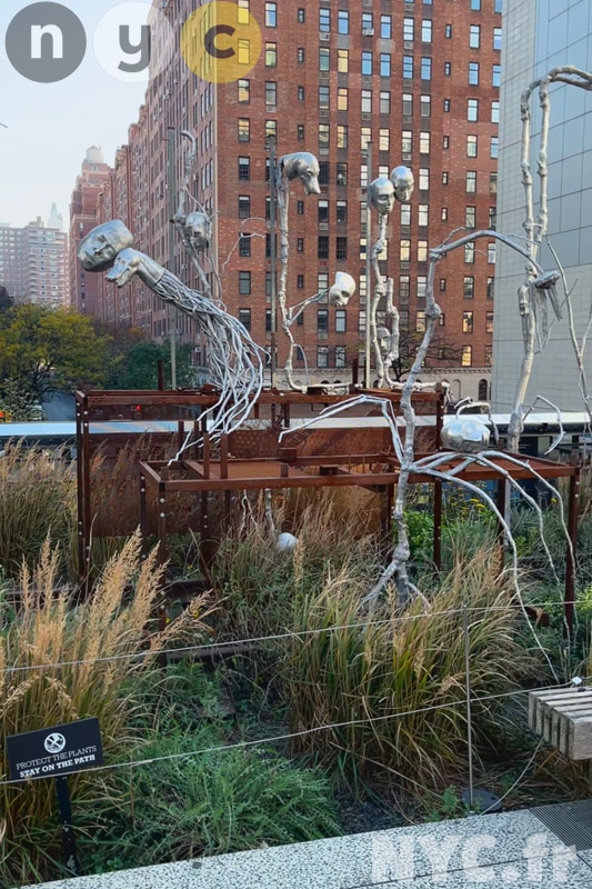 Mostra di sculture sulla High Line
