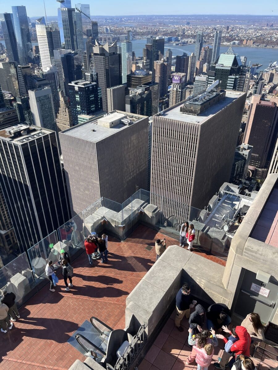 Terraza en el Top of the Rock