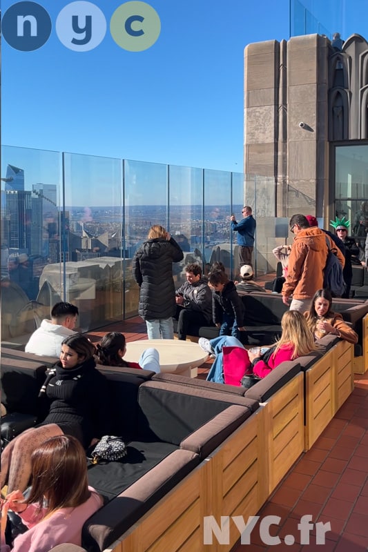 Terraza al Top of the Rock