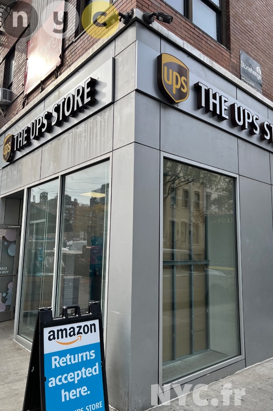 UPS store, magazzino esterno ups consigne