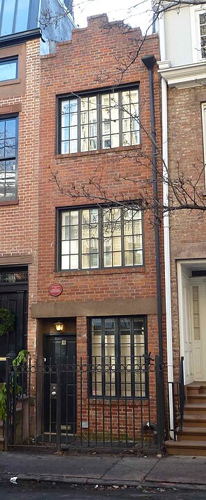 Millay House 75 Bedford Street Greenwich Village