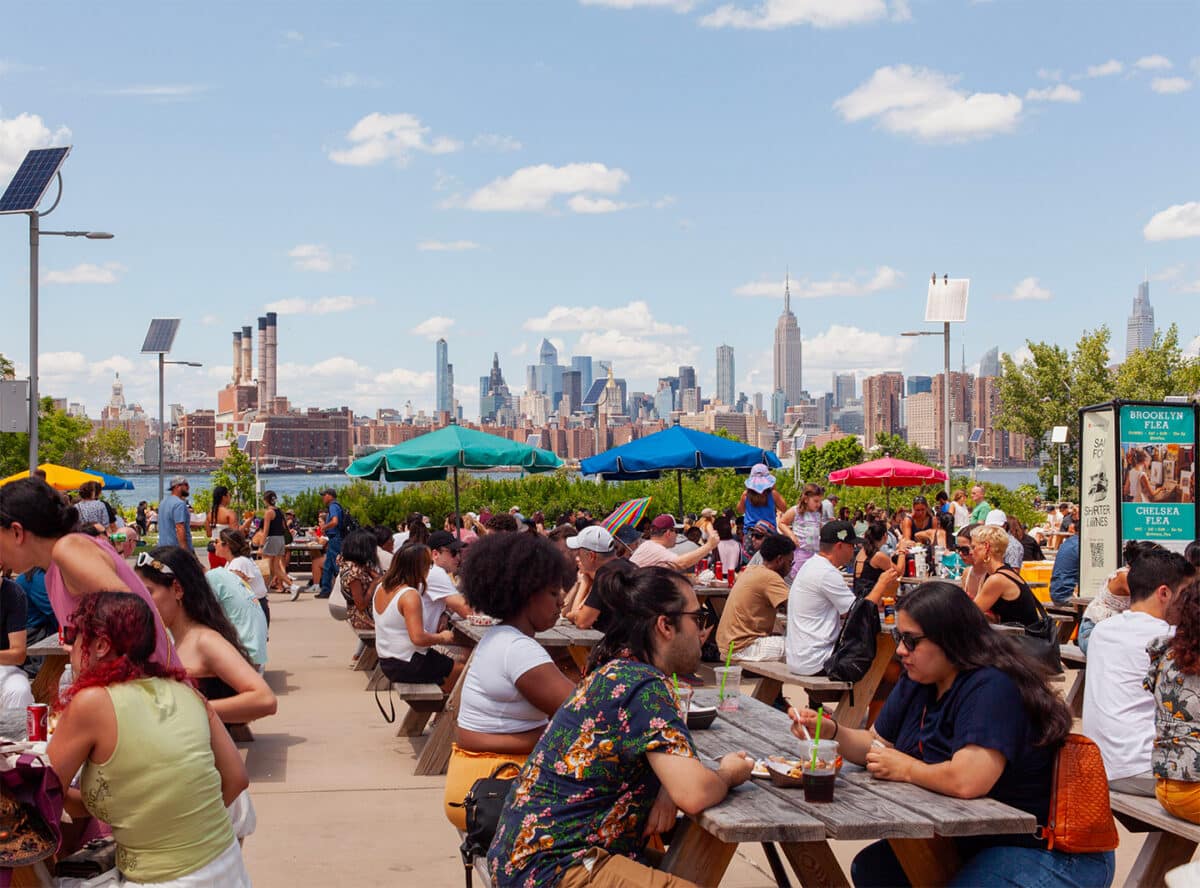 Smorgasburg restaurant, Brooklyn, Williamsburg barrio