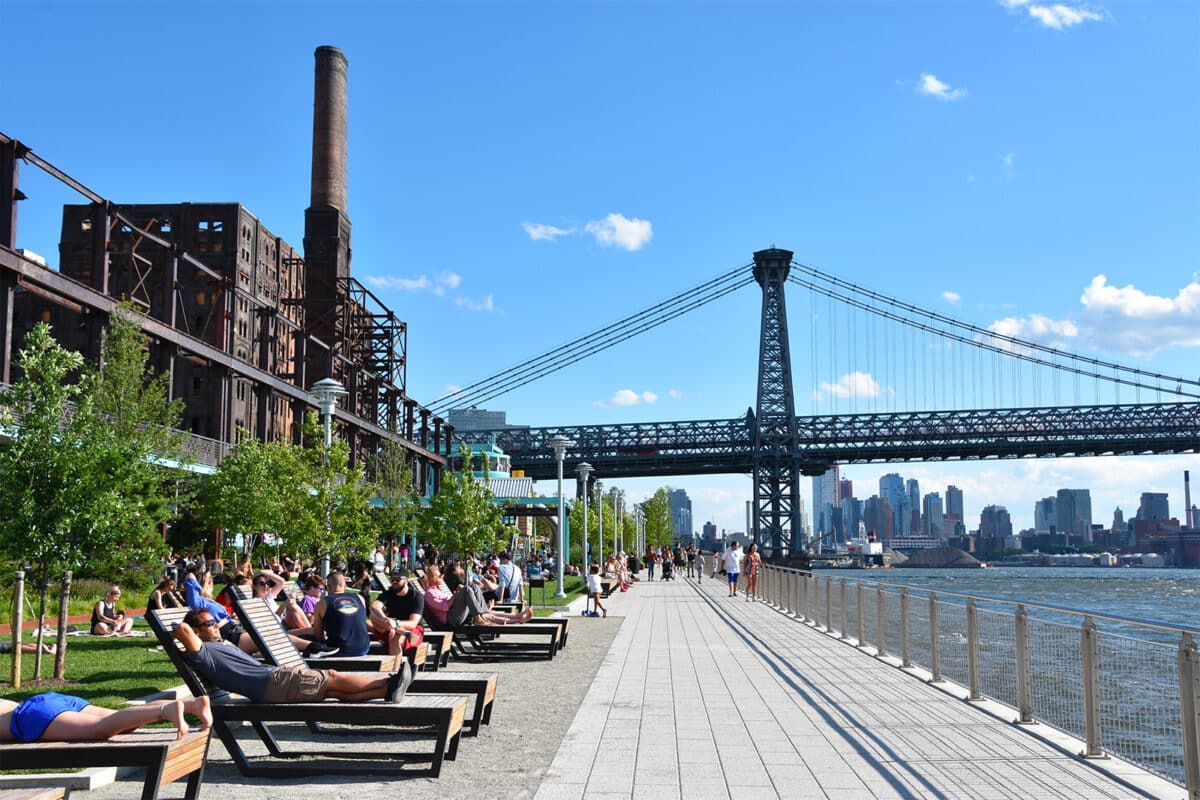 Parque Domino, Brooklyn, Williamsburg barrio