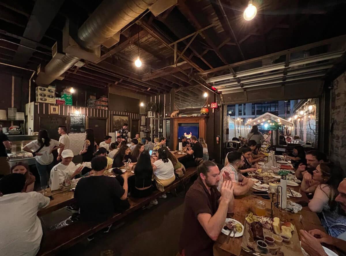 Fette Sau restaurant, Brooklyn, Williamsburg barrio