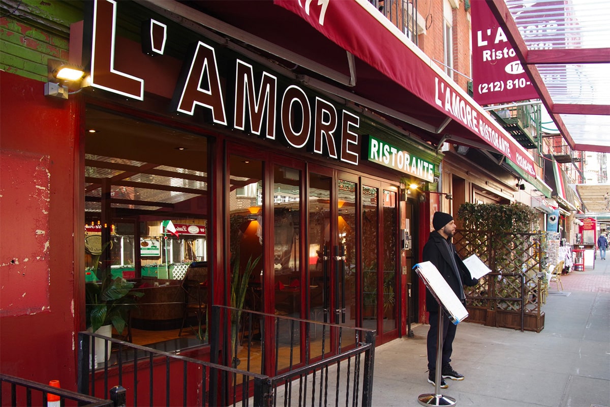 Ristorante L'Amore, Little Italy NYC
