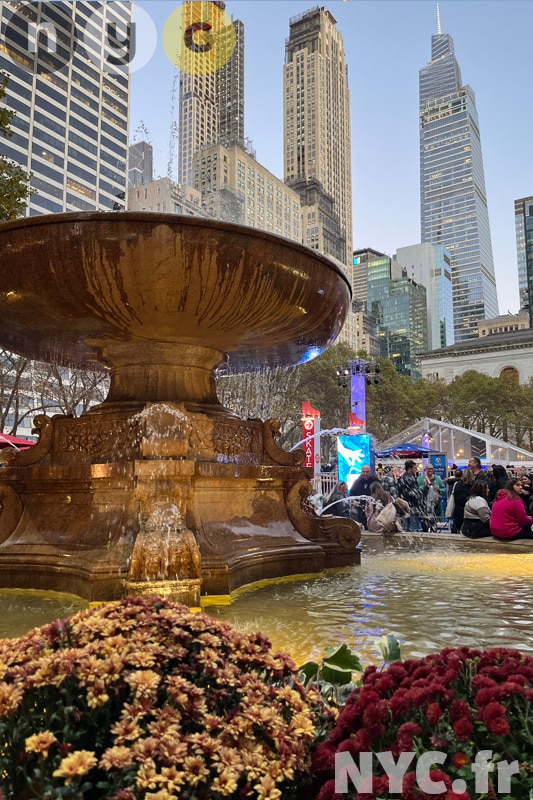 Josephine Shaw Lowell fountain