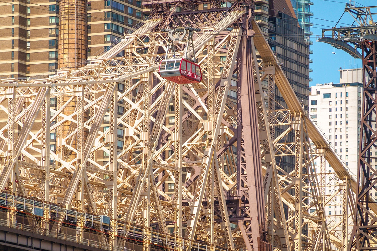 A breathtaking view of the Queensboro Bridge
