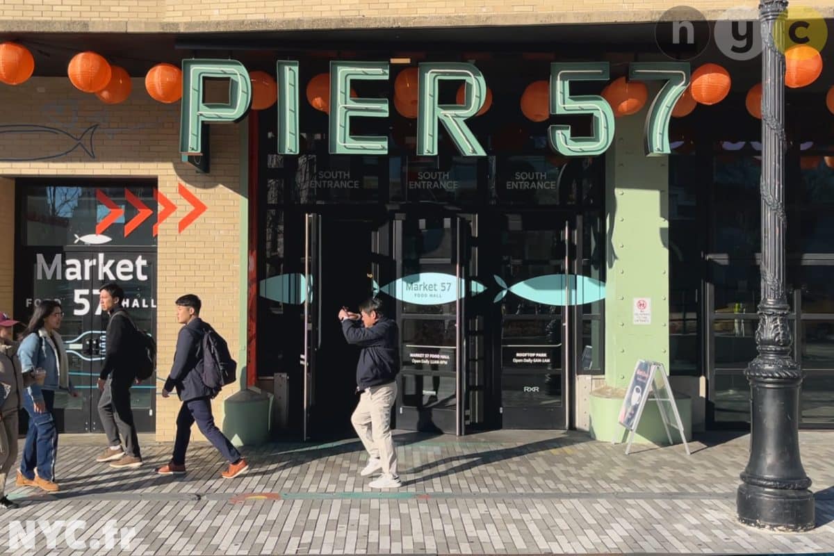 Entrance to Pier 57