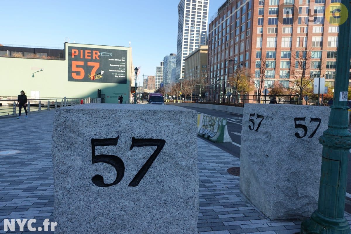 Pier 57 from the road