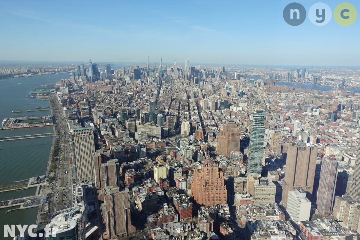 vista del norte de Manhattan