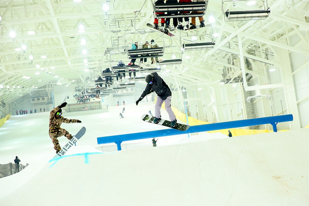 pista de esquí Big Snow en American Dream Mall
