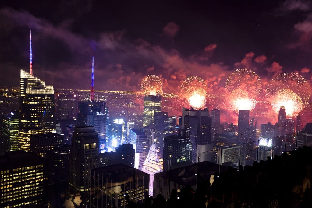 4 luglio 2011 dal Top of the Rock 