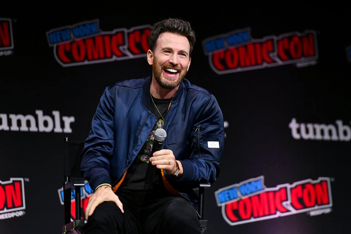 Chris Evans New York Comic Con 2023