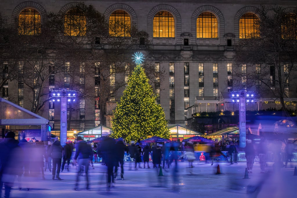 bryant park ice rink