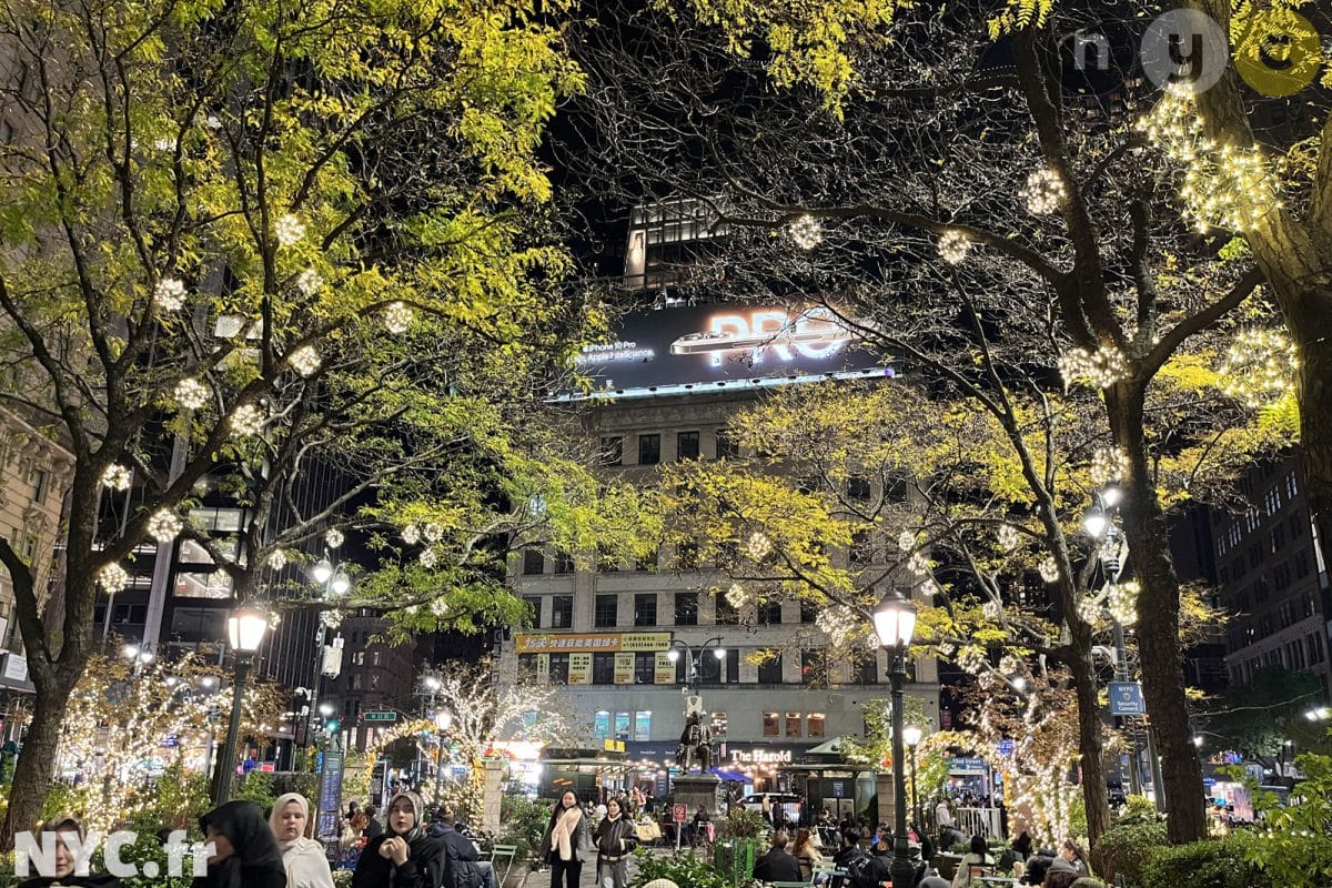 Herald Square market New York