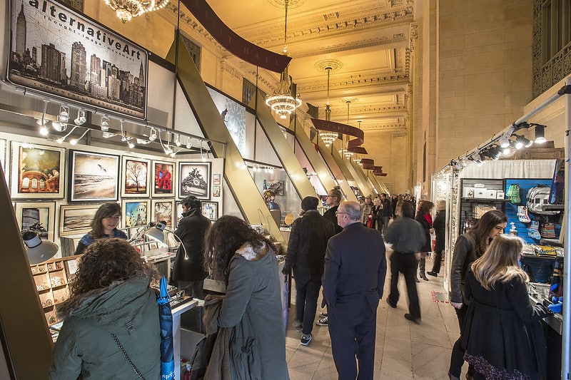 Grand Central Christmas market New York