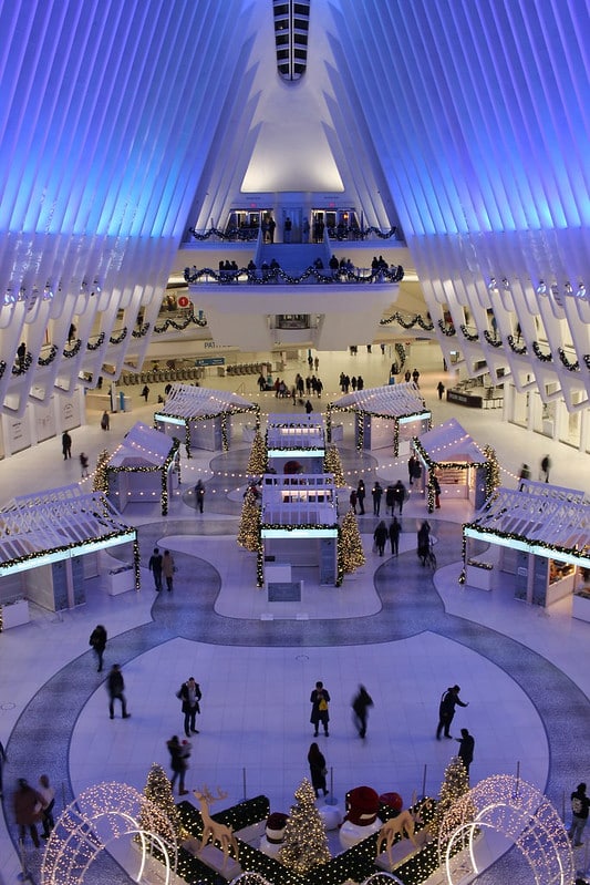 Oculus Christmas market New York