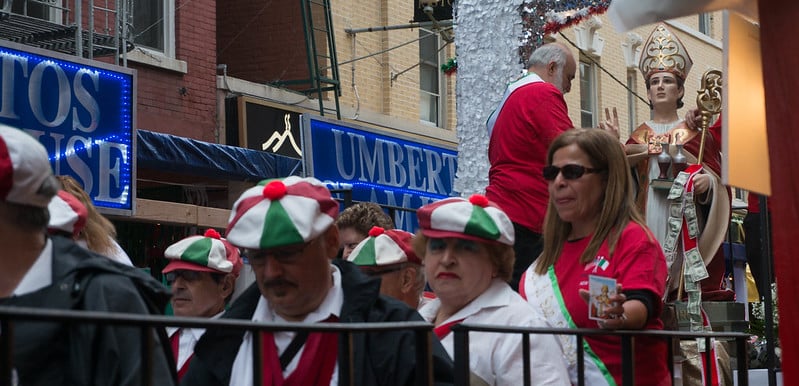 procissão festa di San Gennaro New York