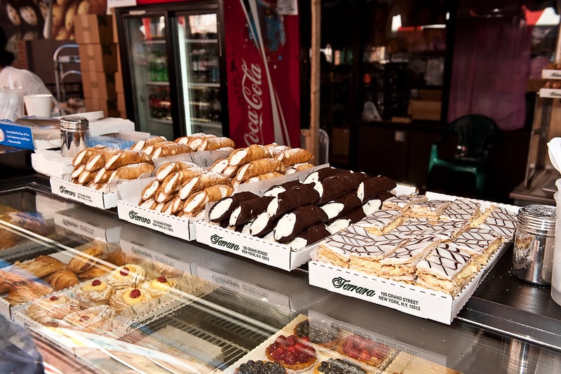 Especialidades tradicionais pratos New York