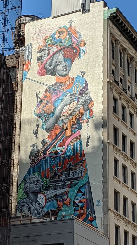 the gilded lady Tristan Eaton