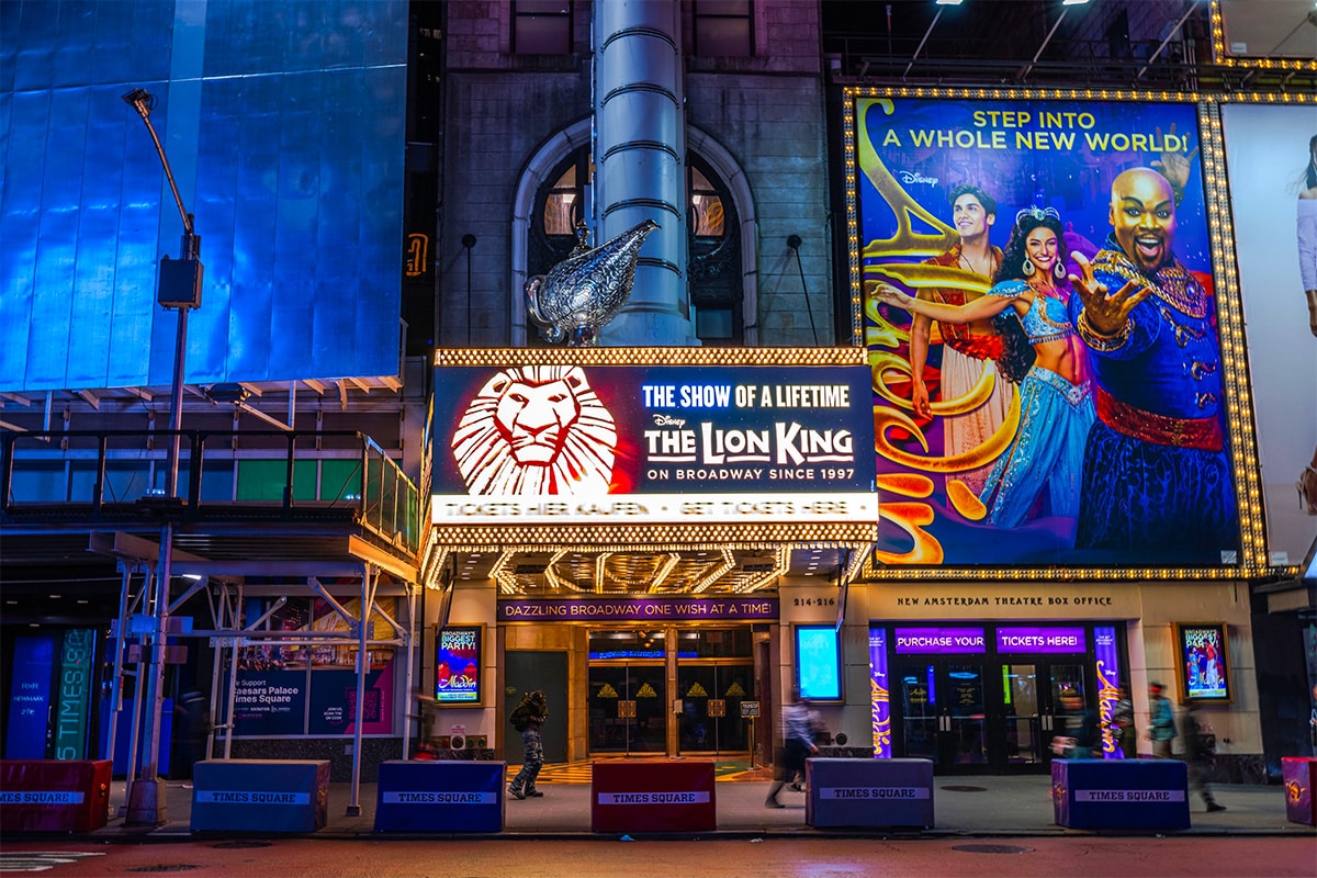 The Lion King Broadway week Nova York